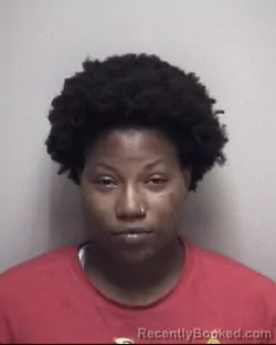 Mugshot of ALEXUS JENEA YELL booked in Galveston County, Texas on March 20, 2026