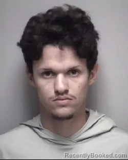 Mugshot of JONATHAN BLAKE OJEDA booked in Galveston County, Texas on April 5, 2026