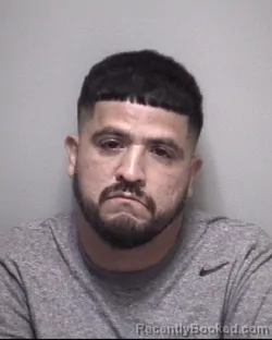 Mugshot of MARCUS ALEXANDER ARTIGA booked in Galveston County, Texas on April 5, 2026