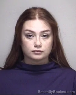 Mugshot of HALEY JULES QUIROGA booked in Galveston County, Texas on April 6, 2026