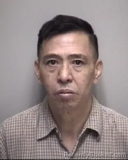 Mugshot of MARK SHIZUO YONEOKA booked in Galveston County, Texas on April 24, 2026