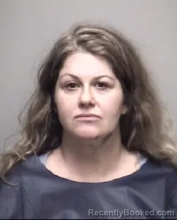 Mugshot of VANESSA RAE ANDERSON booked in Galveston County, Texas on April 25, 2026