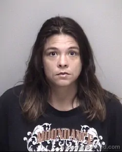 Mugshot of REBECCA ELAINE TREVINO booked in Galveston County, Texas on April 25, 2026