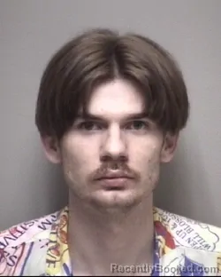 Mugshot of SKYLER MATTHEW WILSON booked in Galveston County, Texas on April 25, 2026