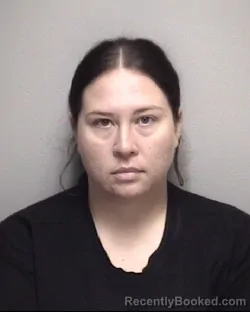 Mugshot of NORDELLA CHRISTINA OLIVAS booked in Galveston County, Texas on April 26, 2026