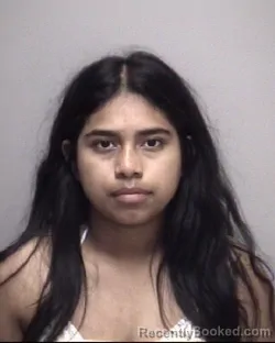 Mugshot of BRITTANNY JAZMYN LOPEZ booked in Galveston County, Texas on April 26, 2026