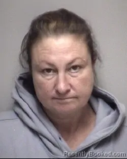 Mugshot of SHANNON MICHELLE GAINES booked in Galveston County, Texas on April 27, 2026