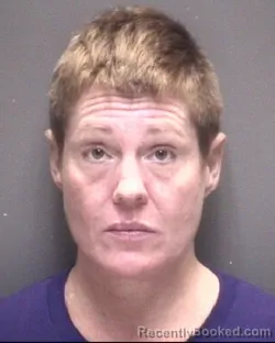 Mugshot of BRANDI LYNN VERDUN booked in Galveston County, Texas on April 28, 2026
