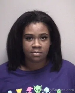 Mugshot of DIAMOND CHANNELL WILLIAMS booked in Galveston County, Texas on April 28, 2026
