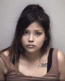 Mugshot of GENESIS YEZENIA CAMPOS booked in Galveston County, Texas on April 28, 2026