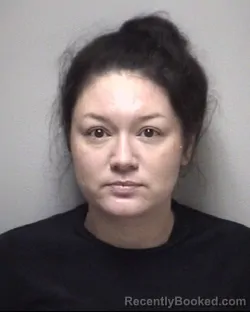 Mugshot of BREEZI SUMMER SANCHEZ booked in Galveston County, Texas on April 28, 2026