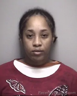 Mugshot of NYLA UNIQUE HUBERT booked in Galveston County, Texas on April 29, 2026