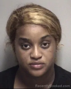 Mugshot of CIERRA RAKEL COLLINS booked in Galveston County, Texas on May 5, 2026