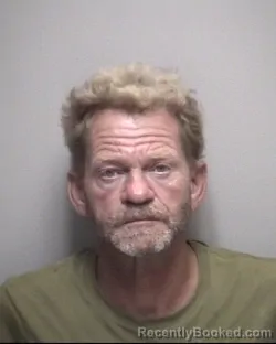 Mugshot of LONNIE GENE MEADOR booked in Galveston County, Texas on April 30, 2026