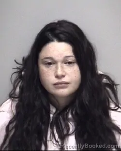 Mugshot of SABRINA RENEE FLORES booked in Galveston County, Texas on May 2, 2026