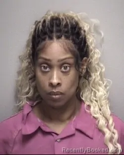 Mugshot of ANTRIKA DEANE DOWDELL booked in Galveston County, Texas on May 4, 2026