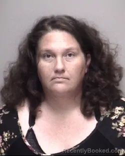 Mugshot of AMANDA NICOLE MILLICAN booked in Galveston County, Texas on May 4, 2026