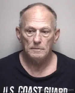 Mugshot of CHARLES EDWARD JOHNSON booked in Galveston County, Texas on May 5, 2026