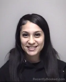 Mugshot of SHIANN MARJORIE MORENO booked in Galveston County, Texas on May 7, 2026