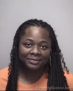 Mugshot of CRISTIONNA LASHAE GOODWIN booked in Galveston County, Texas on May 7, 2026