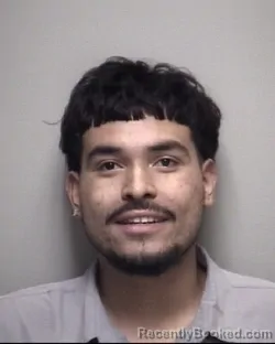 Mugshot of EDWIN JOEL MENDEZ booked in Galveston County, Texas on May 7, 2026