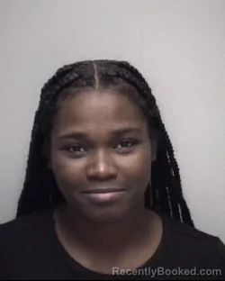 Mugshot of DAWAYSHA MARIE HURST booked in Galveston County, Texas on May 9, 2026