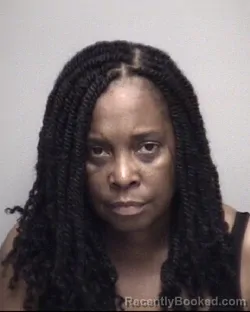Mugshot of CARLA LENA WYATT booked in Galveston County, Texas on May 9, 2026