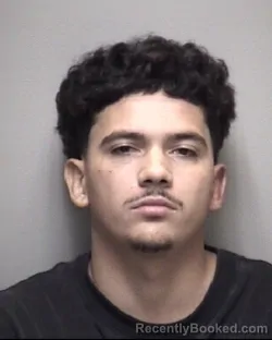 Mugshot of FELIX JUNIOR CUELLAR booked in Galveston County, Texas on May 9, 2026