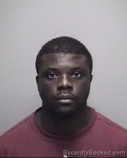 Mugshot of CHUKWUDI DESMOND DANIEL booked in Galveston County, Texas on May 10, 2026