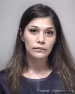 Mugshot of JESSICA MARIE ALMANZA booked in Galveston County, Texas on May 10, 2026