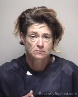 Mugshot of VANESSA ANN THOMAS booked in Galveston County, Texas on May 10, 2026