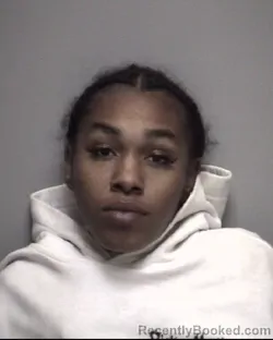 Mugshot of BREANNAH DANYIELLE HAMPTON booked in Galveston County, Texas on May 11, 2026
