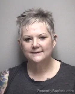Mugshot of SANDRA DARLENE CAMBIANO booked in Galveston County, Texas on May 11, 2026