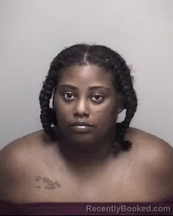 Mugshot of DARIELLE RAIJINE CROWE booked in Galveston County, Texas on May 12, 2026