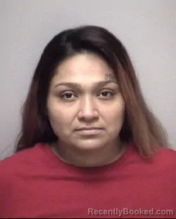 Mugshot of CHASITY NICHOLE MORENO booked in Galveston County, Texas on May 12, 2026