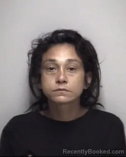 Mugshot of VERONICA LYNN SERNA booked in Galveston County, Texas on May 12, 2026