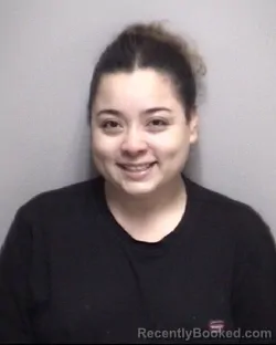 Mugshot of MARIA TEREZA CRUZ booked in Galveston County, Texas on May 12, 2026