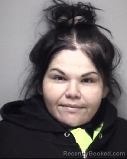 Mugshot of MONIQUE CELESTE BAHENA QURESHI booked in Galveston County, Texas on May 12, 2026