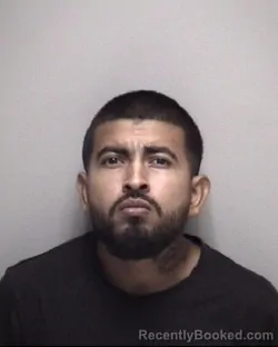 Mugshot of BRAULIO CONTRERAS VEGA booked in Galveston County, Texas on May 13, 2026