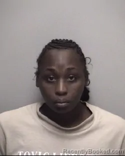 Mugshot of TIARRA C SAMONE JARMON booked in Galveston County, Texas on May 13, 2026