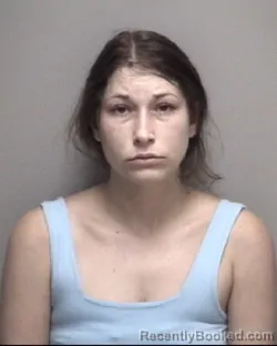 Mugshot of EMILY CLAIR BOURQUE booked in Galveston County, Texas on May 13, 2026
