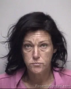 Mugshot of KARA LELAND FIELDS booked in Galveston County, Texas on May 13, 2026