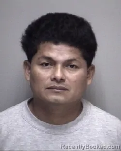 Mugshot of HECTOR ENRIQUE PEREZ GUTIERREZ booked in Galveston County, Texas on May 14, 2026