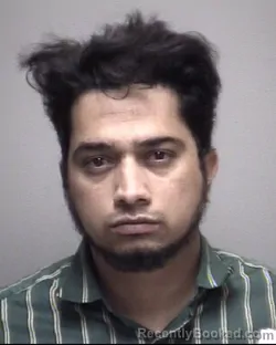Mugshot of SYED AQEEL AHMED booked in Galveston County, Texas on May 14, 2026