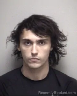 Mugshot of KEAGAN DANIEL SMITH booked in Galveston County, Texas on May 14, 2026