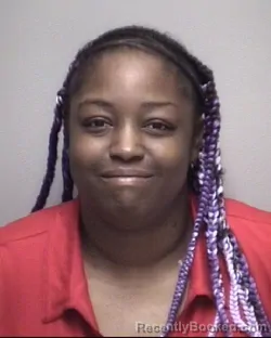 Mugshot of PRECIOUS DILCIA ROBINSON BLACKMON booked in Galveston County, Texas on May 15, 2026