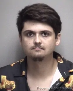 Mugshot of MITCHELL RAY GALLIER booked in Galveston County, Texas on May 15, 2026