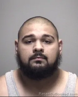 Booking photo from Galveston County, Texas