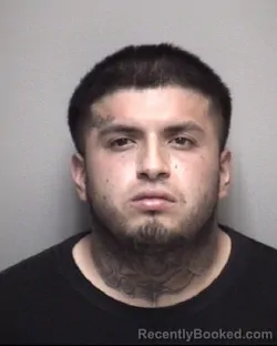 Mugshot of LEZANDRO RUANO RIVERA booked in Galveston County, Texas on May 17, 2026