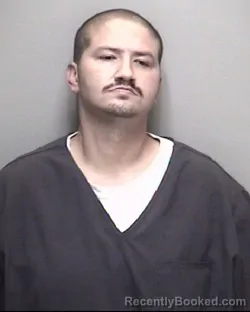 Mugshot of CHARLES . FUENTES booked in Galveston County, Texas on May 17, 2026